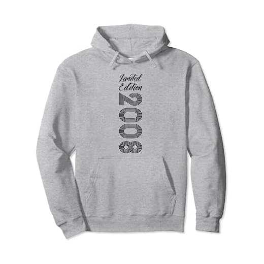 Edición limitada 2008 Cumpleaños 2008 Vintage 2008 Sudadera con Capucha