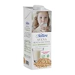 NATTURA Bevanda di Avena Bio, Senza Zuccheri, Alta Digeribilità, Naturalmente Privo di Lattosio, Senza Glutine, di Bassi Grassi Saturi, Vegan, 1 L
