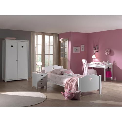 Paris Prix Chambre Complète 5P Amori Blanc