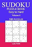 300 Easy to Hard Sudoku Puzzle Book