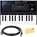 Roland K-25M Keyboard Unit Bundle with MIDI Cable, And Austin Bazaar Polishing Cloth