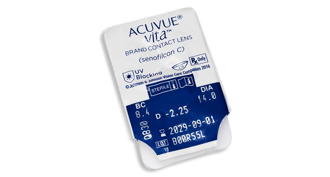 ACUVUE® VITA™ con tecnología HydraMax™ - Reemplazo Mensual - protección UV - 6 lentes