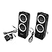 immagine 4Logitech Z200 Altoparlanti per PC, Audio Stereo Completo, 10 Watt, 2 Ingressi Audio 3.5 mm, Jack ‎per Cuffie, Bassi Regolabili, Controllo Volume, Presa EU/IT, Computer/TV/Smartphone/Tablet, Nero