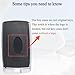 SUPALAND Key Fob Shell Case Replacement for 2018-2023 Land Rover Range Rover Sport Discovery Evoque Jaguar F-Pace F-Type E-Pace I-Pace XE XF XJ Keyless Entry Remote Control 5 Button KOBJXF18A