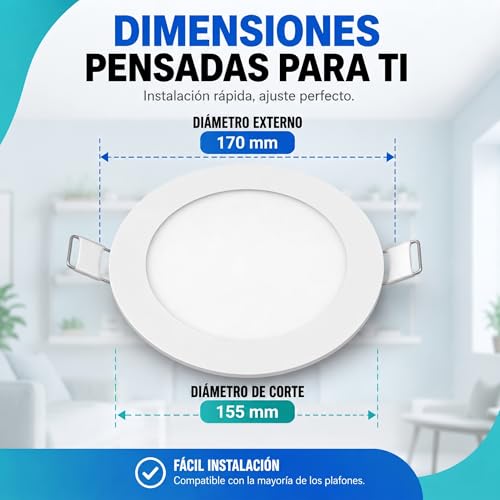 Luminarias LED para interiores 30 Imagen adicional