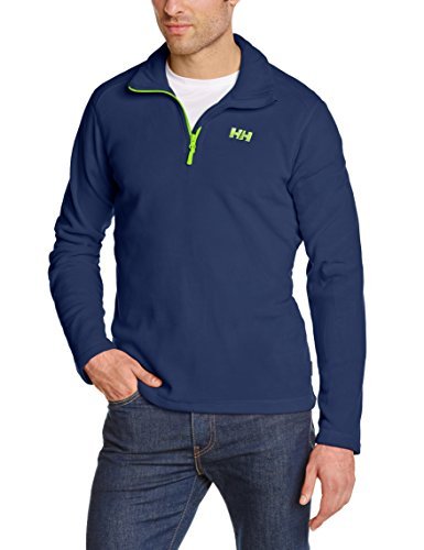 Image of Helly Hansen Daybreaker 1 /2 Zip Fleece - Mens Recycled Fleece-Outerwear-Jackets, Cozy Half-Zip Pullover For All Seasons