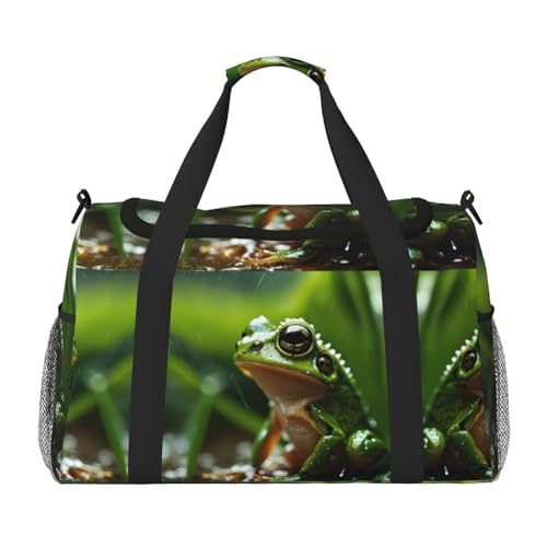 Sac de voyage grenouille noir : finissez-en avec le stress des bagages cabine trop grands