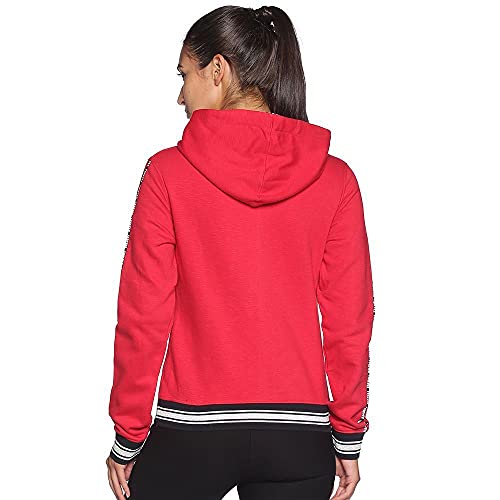 Sweat à capuche imprimé femme molletonné chaud et doux