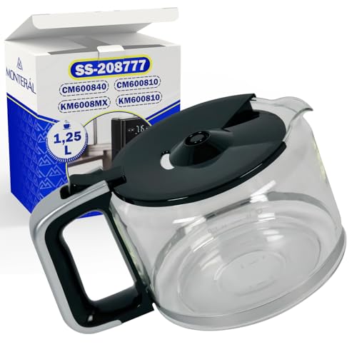 Jarra Cafetera Goteo con Tapa con Código Original SS-208777 SS208777 para Tefal para Krups – MONTERAL