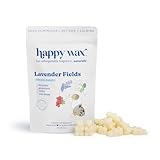 Happy Wax Lavender Fields Scented Wax Melts for Dog Owners – Odor Eliminating, Calming, Pet-Safe, Non-Toxic, Dye-Free, Perfect for Use with Wax Warmers - 4 oz Pouch