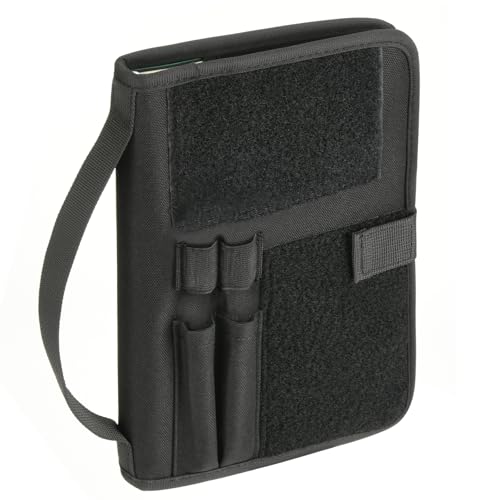 Homakover Black OCP Military Log Book Cover 5.5X 8 Tactical Military Notebook Holder Army Tactical Notebook Holder OCP Green Book Protective Cover-Only Cover