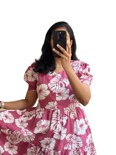 Image of Women's Rayon Printed Anarkali Kurta for Women and Girls, Regular Wear