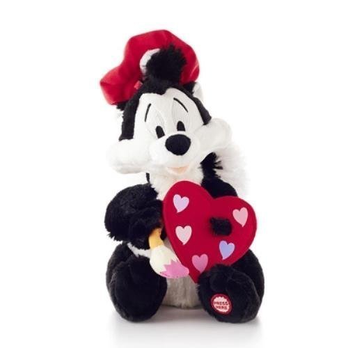 Hallmark Valentine's 2014 VTD1404 Pepe Le Pew Artiste of Love Plush