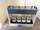 Digital Jar Test Apparatus – 4 Jar Flocculator for Water Treatment | Laboratory Coagulation & Flocculation Testing Equipment with Digital RPM & Timer Display Work on 110 Volt