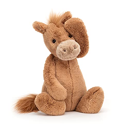 Jellycat Bashful Pony Stuffed Animal, Huge 20 inches - Horse & Pony Plush Toy - Classic Children's Gift - Image 2