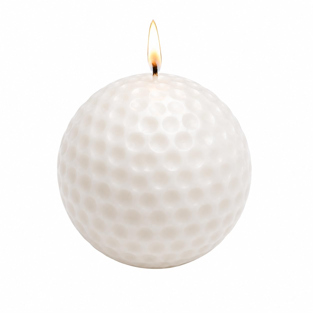 AD Art Creations 1.68 x 1.68 inch Golf Ball Candles for Party, Birthday, Dinner Table, Living Room Décor Golf Party Decorations, Golf Cake Topper, Mini Golf Club for Golf Sport Theme (2)-image-46