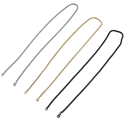 Image of Tapp Collections Stainless Steel Superhero Pendant Necklace