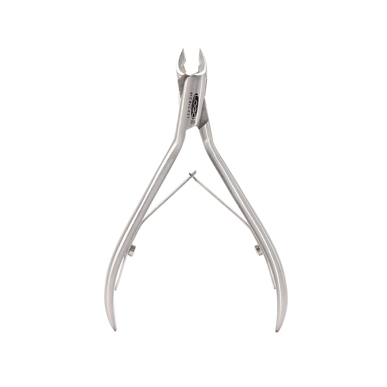 Cricket Logo ½ Jaw Nipper Nailcare Professional Trimmer, Luxury Fine Sharp Tip, Hand and Feet Maintenance, Stainless Steel