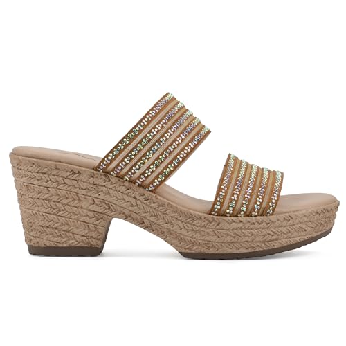 CLIFFS BY WHITE MOUNTAIN Women's Bia Heeled Sandal3