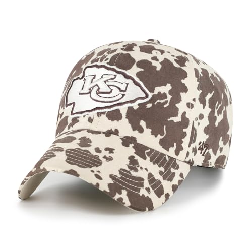 47 Women's Natural Kansas City Chiefs Bessie Clean Up Adjustable Hat