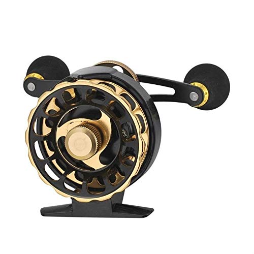 Carrete de Pesca con Mosca 6 + 1 rodamientos balsa Carrete de pesca del hielo marino 3,6: 1 Velocidad Relación de atraer a los peces línea de carretes de carrete de ruedas Fish Tackle Fly Pesca Carret
