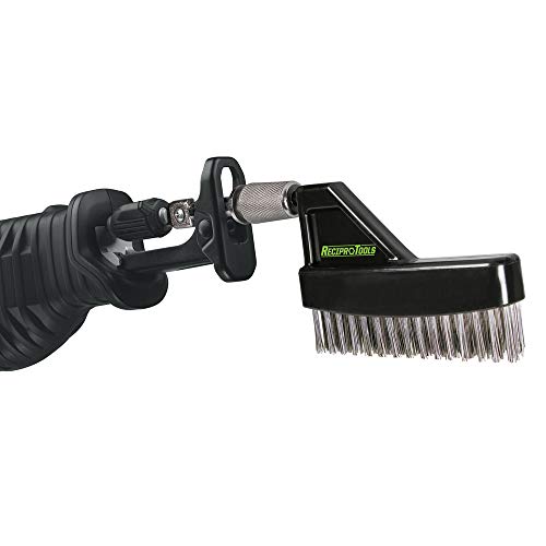 Reciprotools Rct-St10-Ob Stainless Steel Off-Set Brush Accessory Attachment,Black/Brown,Small #TOP2