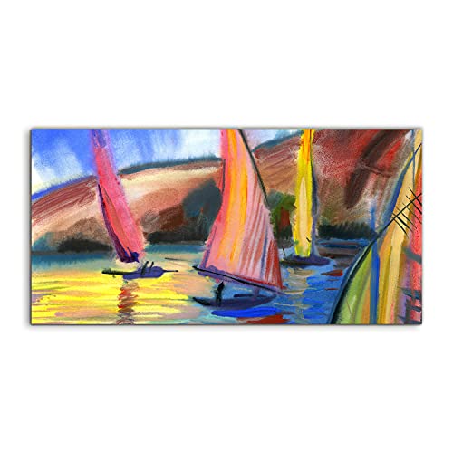 Image sur verre 140x70cm pour habiller un mur vide et illuminer un salon sombre