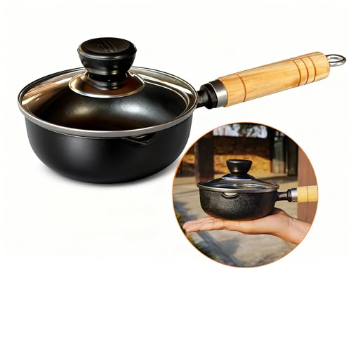 TIEWPANMI 4.5 Inch Mini Cast Iron Butter Warmer