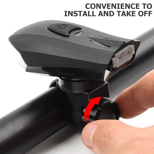 Luces para bicicleta contra lluvia para evitar accidentes por la noche 6