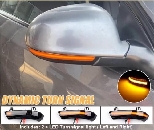 Clignotant dynamique LED à défilement séquentiel pour Passat B6 - 6