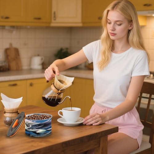 Recipiente Hermético de Acero Inoxidable para Café 500ml miniatura 7