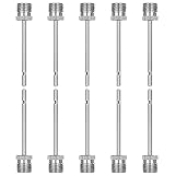 Esteopt Ball Pumpe Nadeln, Ventilnadeln Ersatznadeln, Nadelventile, 10 Stück Ventil Nadel Set für Ballpumpe Fußbälle Volleybälle Basketball