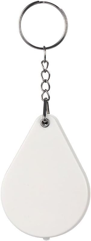 ARFUKA Magnifying Glass Handheld Pocket Magnifier Mini Folding Magnifier 8X Jewelers Loupe Magnifier with Keychain for Reading Inspection Low Vision Jewelry Hobbies