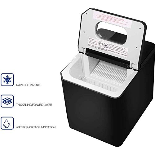 Arbeitsplatten-Nugget-Eismaschine Eismaschine 25 kg Kommerziell Kleiner Tee Shop Handbuch Home Bartisch Bar… – Bild 7