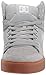 DC Men's Pure High Top Wc Skate Shoes Casual Sneakers, Grey/Gum, 12