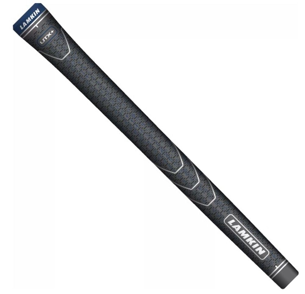 LAMKIN ゴルフグリップ 10個セット ブラック クロスライン ラバー アクア グリップ(グリップ（ウッド