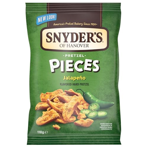 Snyders Pretzel Pieces Jalapeno 10x110g