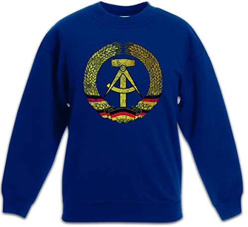 Sweat-shirt enfant DDR Symbol finitions premium pull Urban Backwoods durable