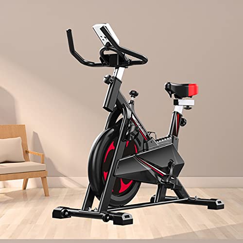 Image of Exercise Bike, Stationary Bikes Cardio Workout Machine, Silent Magnetic Resistance Indoor Cycling Bike with Comfortable Seat Cushion, Cycle Bike For Home Cardio Gym