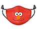 Sesame Street Masque à l'Unité Ajustable Adulte Elmo
