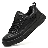 Outstanding Non-Slip Performance: The outsole is made of high-quality rubber and crafted with high-precision molding, creating a unique non-slip texture that ensures stability on smooth surfaces such as water and oil.Attention: Please refer to the si...