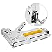 Glomora Framing Stapler Manual Nailer,Hand Operated Nailing Tool Hardware Accessory 3-Use Silver,Used in Carton Making, Packaging, Furniture, Decoration and Woodworking Industries