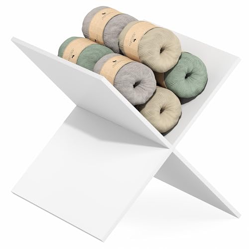 Furinno Cubicle Cube Insert, X-Shelf Cube Organizer, 3-Shelf Accessory, Fits into Furinno Triple Thick Cubes, IKEA Kallax, for Organizers and Storage, White