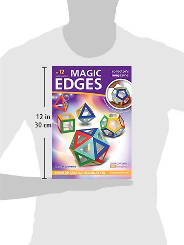 Polyhedra Magic Edges. Set #4 / The Simplest Polyhedra. 3D Paper Model Kits. Platonic Solids. Archimedean Solids. Prisms. Pyramids. - Image 3