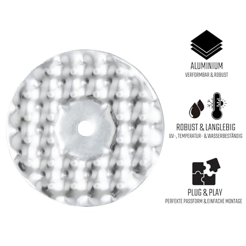 10 Sets Hitzeschutzblech Reparatursatz Auto Hitzeschutz Clips Hitzeblech Auspuff Befestigung mit Klemmscheiben Metall Klammern Reparatur Set kompatibel mit VW, kompatibel mit Audi, kompatibel mit Seat