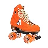 Moxi Lolly Quad - Patines de rodillo, naranja y negro, US 8 (UK 6.5 - 7)