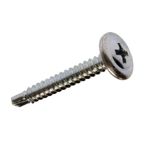 Metallics JWDS1C Zinc Plated Steel Phillips Drive Wafer Head Drywall Screw #8 x 1/2 Inch100