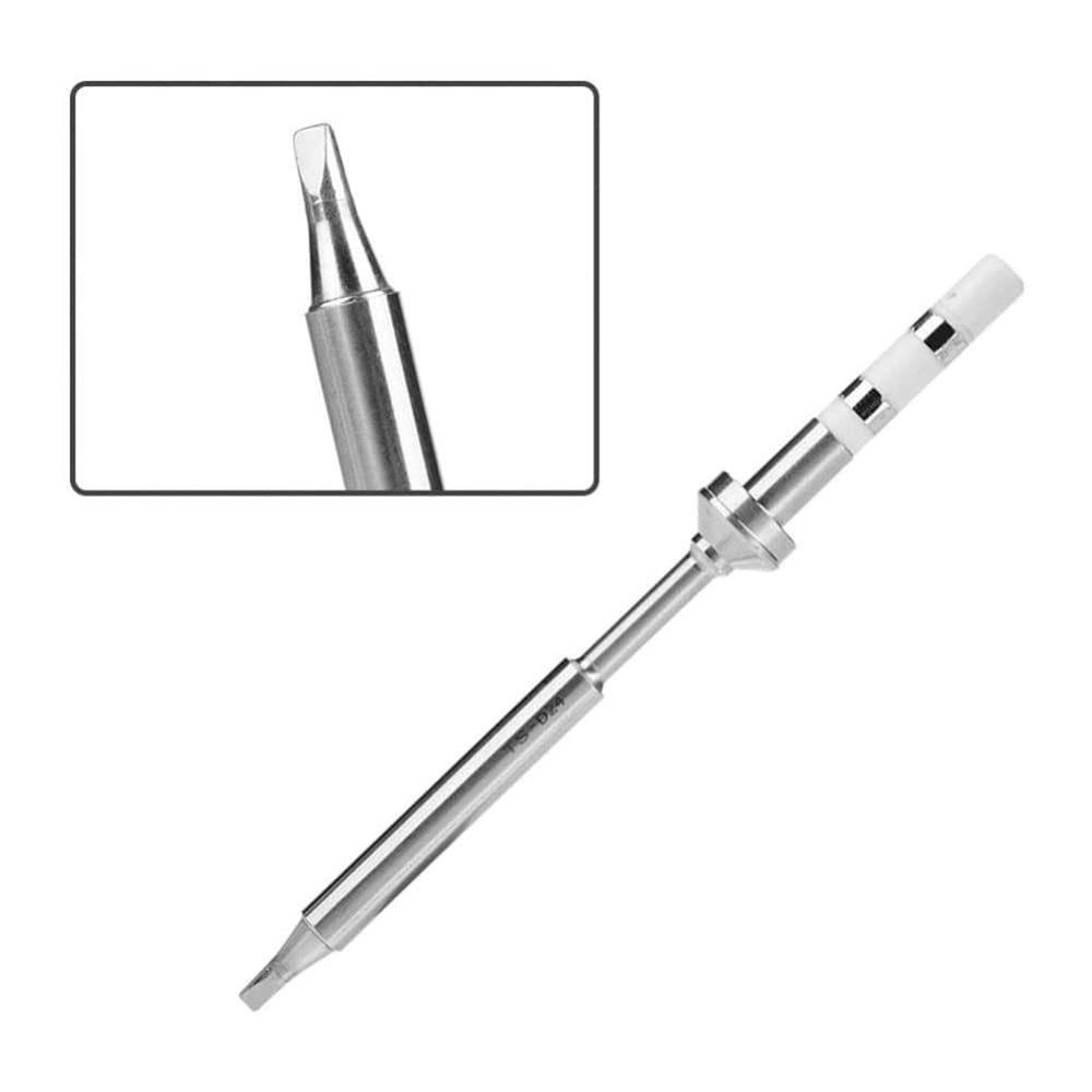 MINIWARE Original Mini Soldering Iron Tip for TS100/TS101, Replaceable (D24)