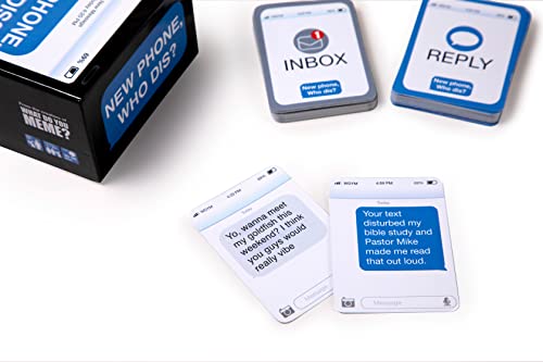 New Phone, Who Dis? - The 100% Offline Text Messaging Party Game - by What Do You Meme? New Phone, Who Dis? - The 100% Offline Text Messaging Party Game - by What Do You Meme?