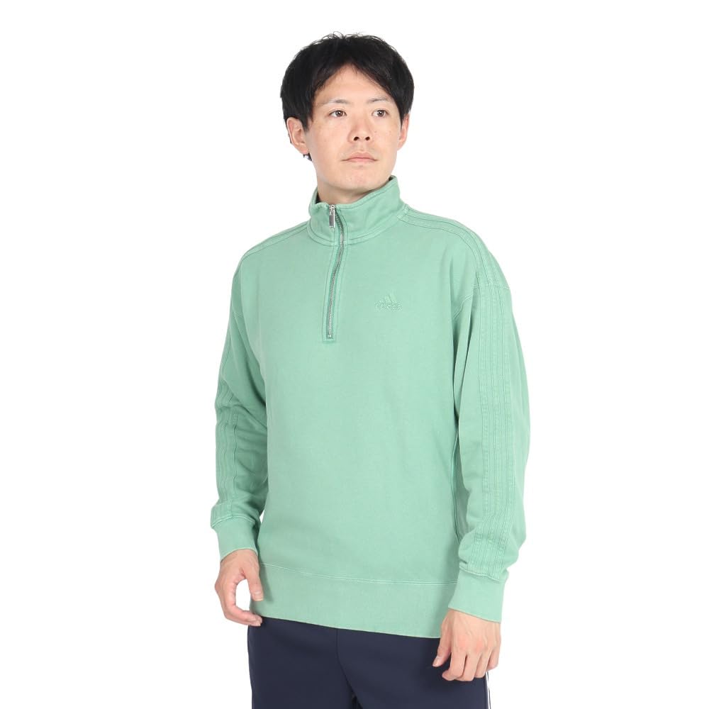 Amazon | アディダス（adidas） WASH スウェット ハーフジップトップ